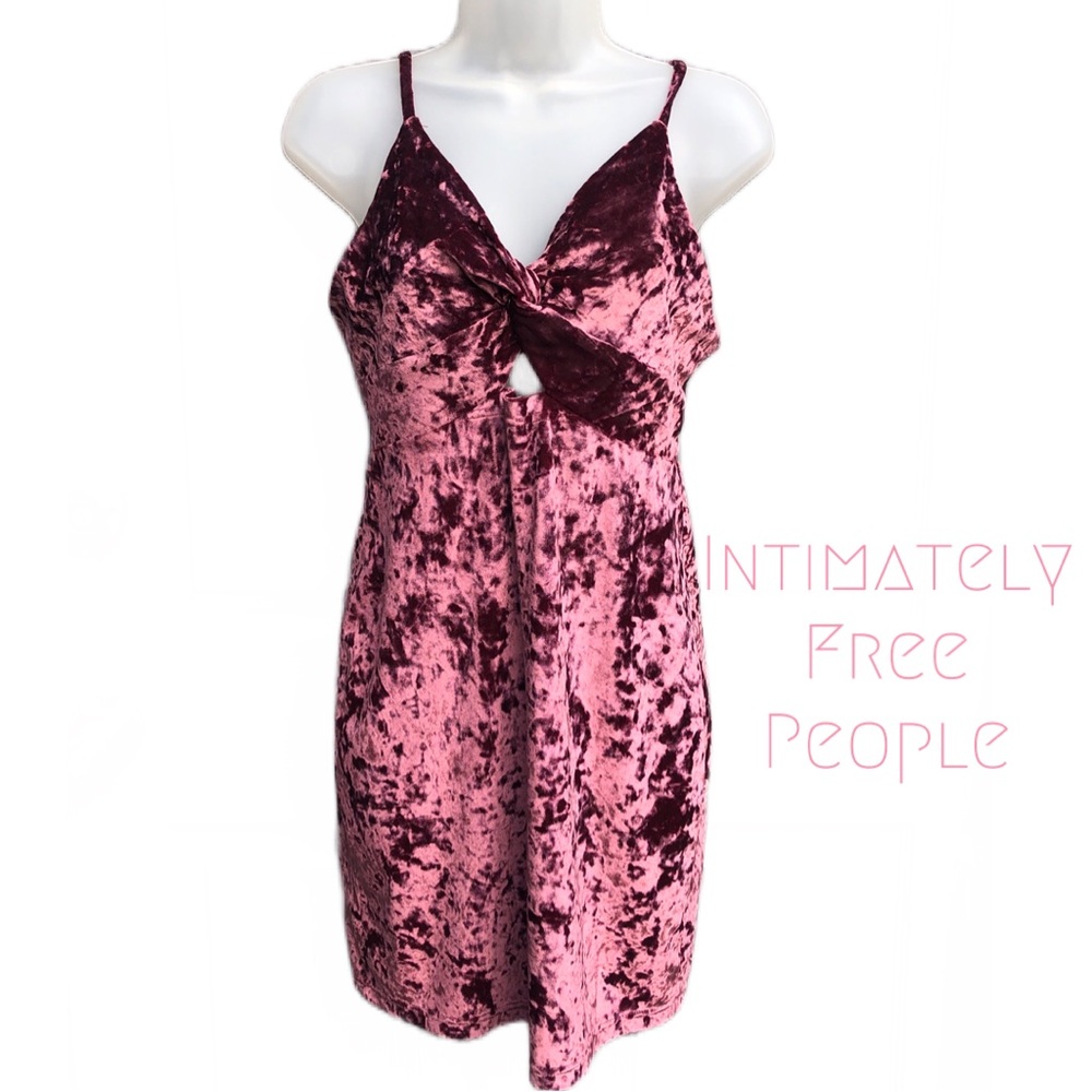 Free People Velvet Mini dress